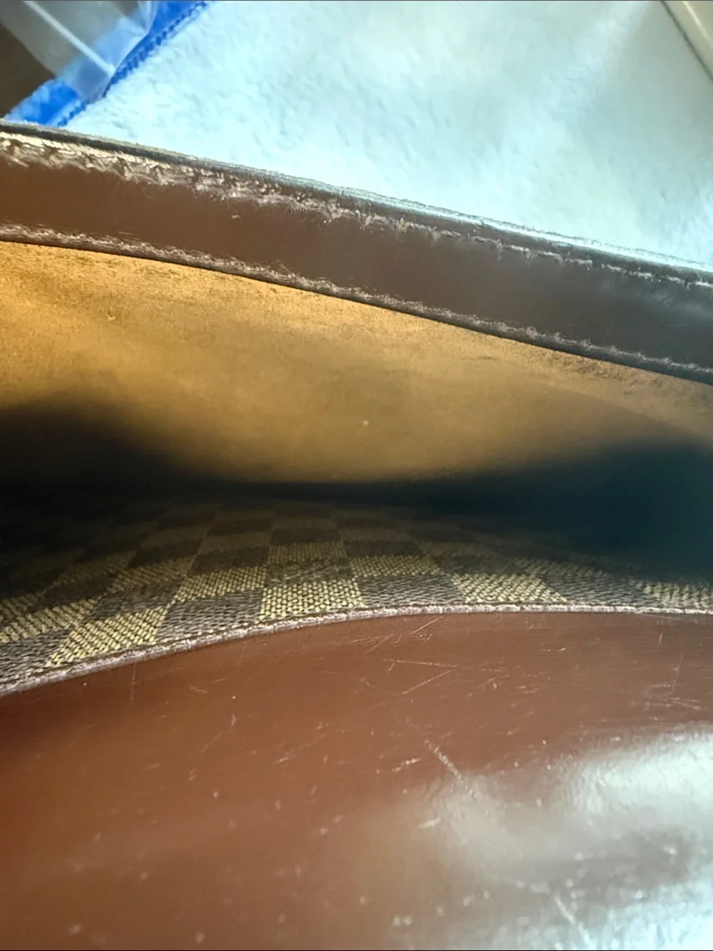 Louis Vuitton Altona GM Brown Damier Canvas Shoulder Briefcase